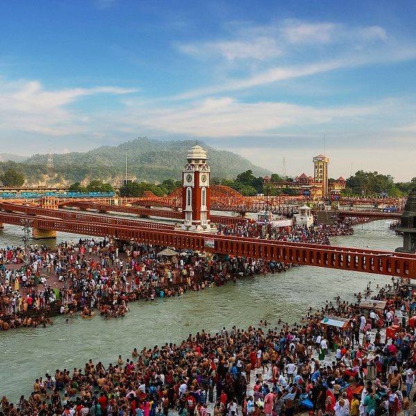 Haridwar is the holiest city and a major Hindu pilgrimage
