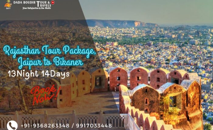 Tour programme of Rajasthan Jaipur to Bikaner 13Night 14Days