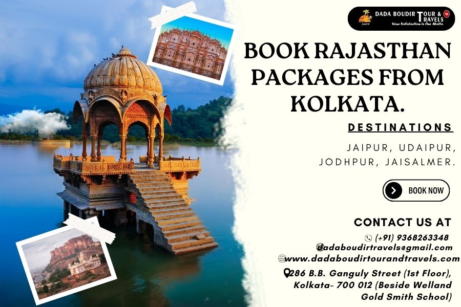 Book Rajasthan Packages From Kolkata